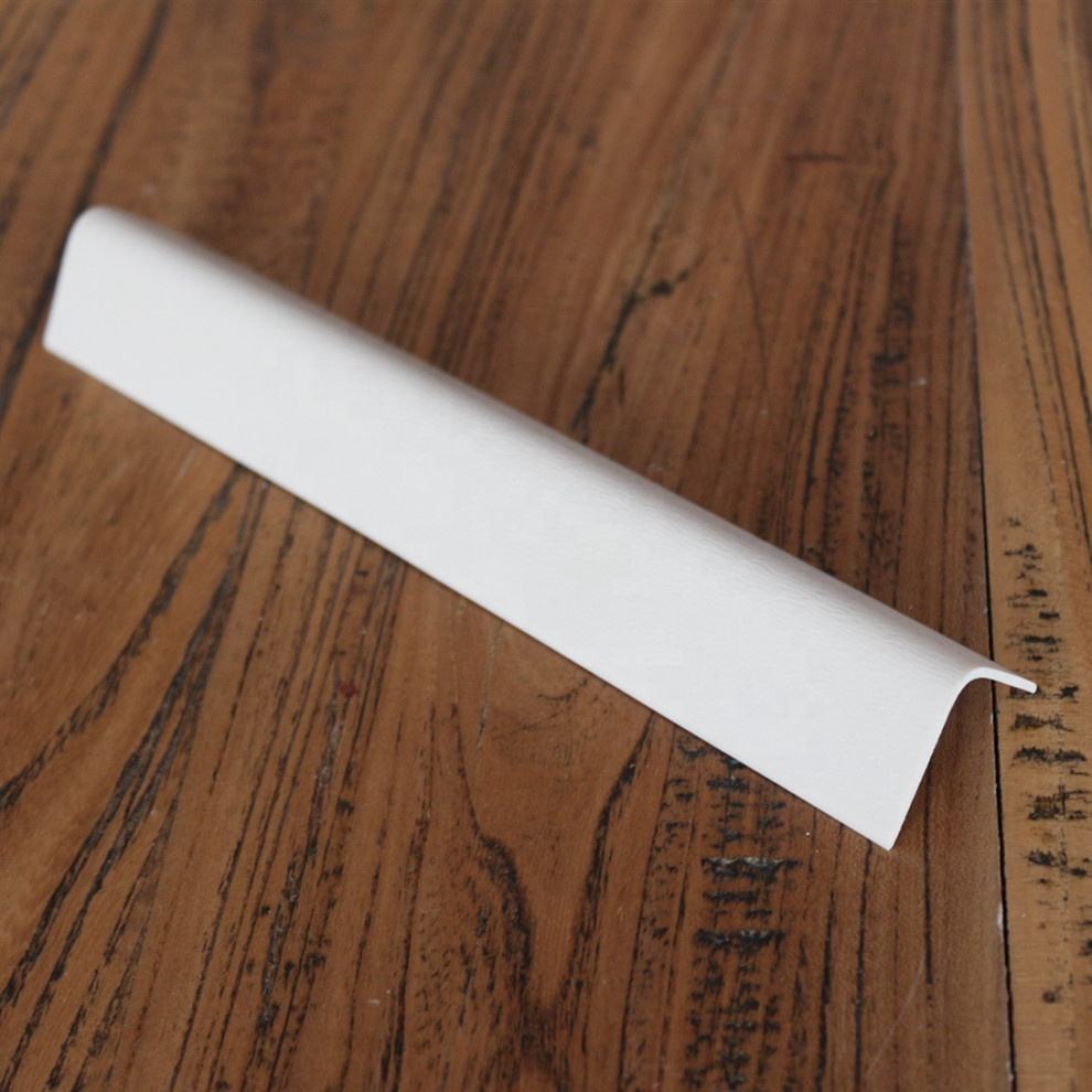 Wood and Plain Color PVC Panel Wall Corner Guard Protector with Anti-Bacterial and Water-Resistant Features
